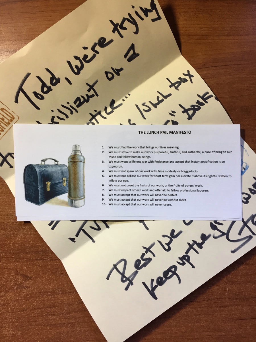 The Lunch Pail Manifesto Todd Henry