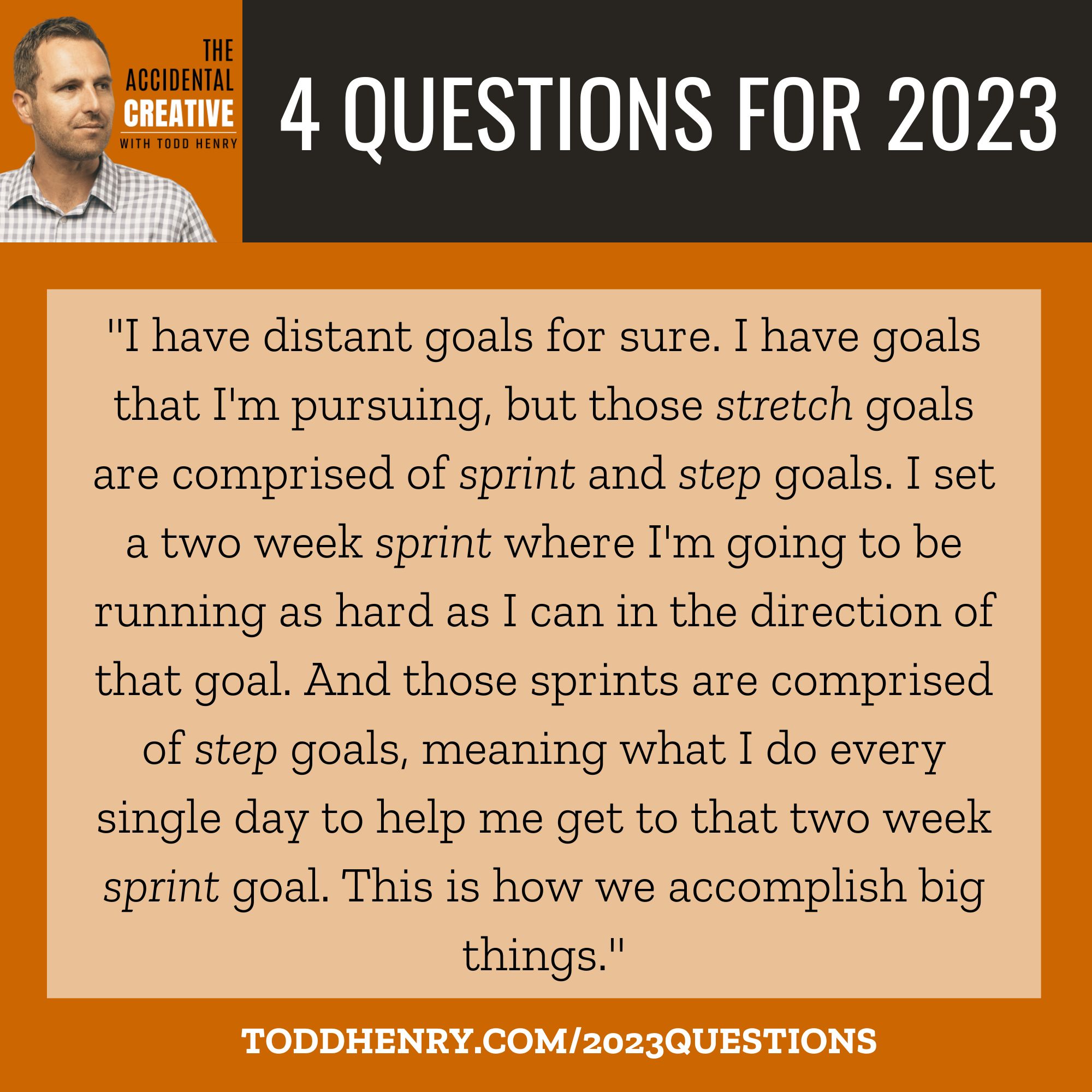 Part One: 4 Questions For 2023